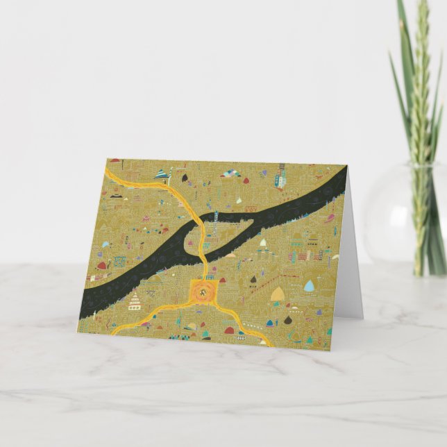 Révolution du Caire - Carte (Devant)