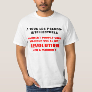 REVOLUTION et MACRON ? ? T-shirts