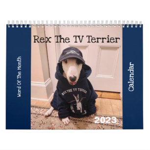 Rex La TV Terrier 2023 Mot Du Mois Calendrier