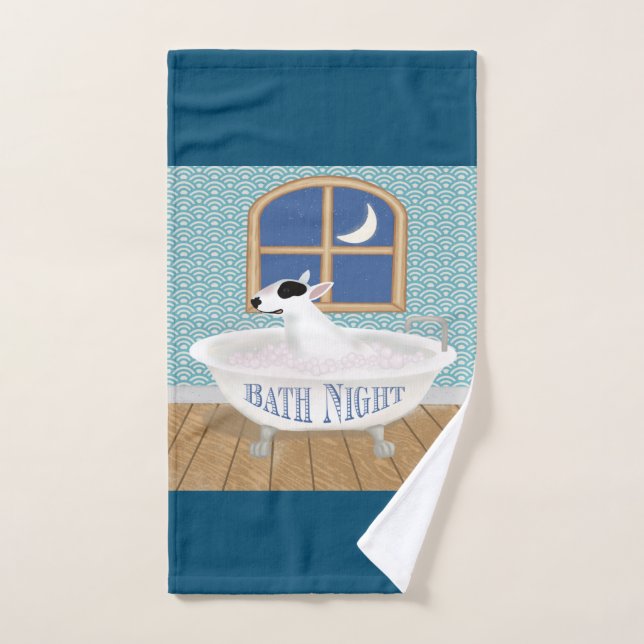 Rex La TV Terrier Bain Serviette de nuit (Serviette à main)
