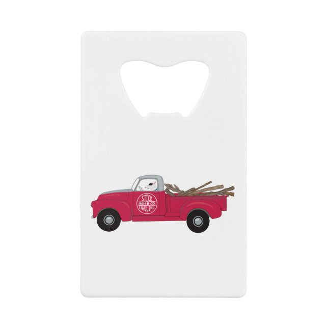 Rex La TV Terrier Camion Rouge (Devant)