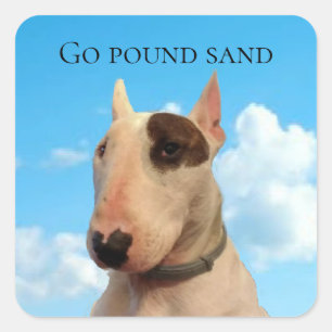 Rex La TV Terrier Go Pound Stickers Sable