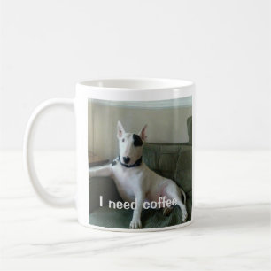 Rex La TV Terrier j'ai besoin de la tasse de café