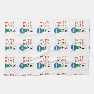 Rex La TV Terrier Life Est Serviette De Cuisine Co