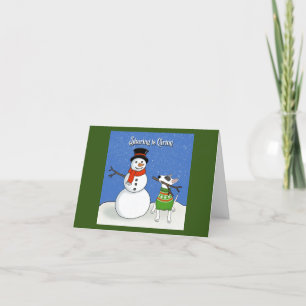 Rex Sharing prend soin de la carte de Noël
