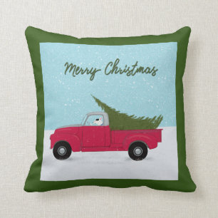 Rex The TV Terrier Joyeux coussin de Noël