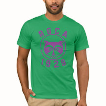 RGCA T-shirt basique pour hommes avec logo violet