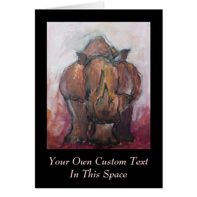 Rhinocéros (Devant)