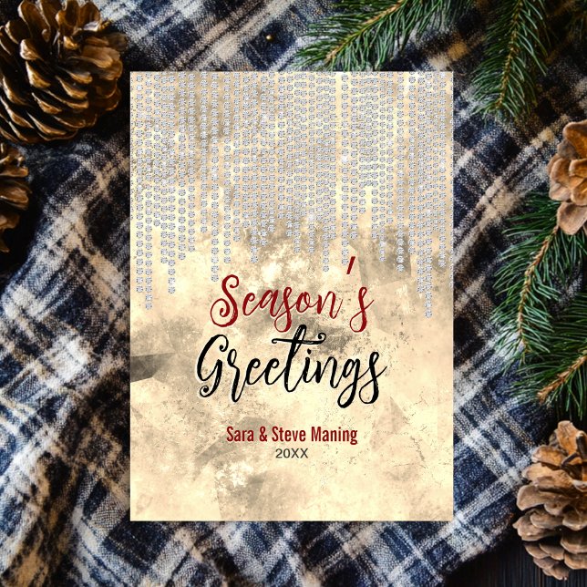 Rhinocéros d'or chic goutte Noël Nouvel An (Créateur téléchargé)