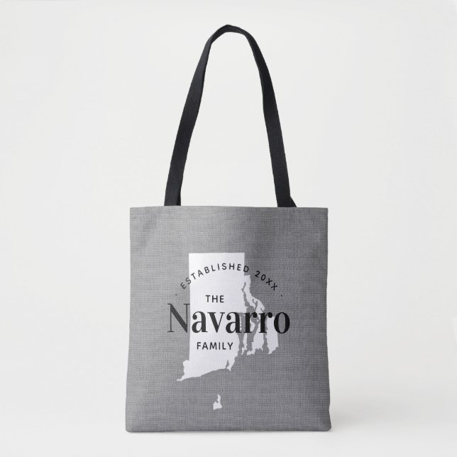 Rhode Island Famille Monogram Sac fourre-tout (Devant)