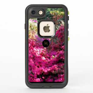 Rhododendron Floral Photographie Coque Monogramme