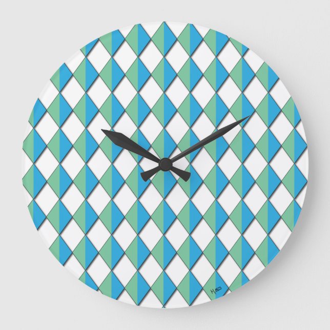 Rhombus Rumpus Grande horloge (Recto)