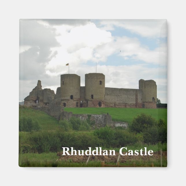 Rhuddlan Castle Magnet (Devant)
