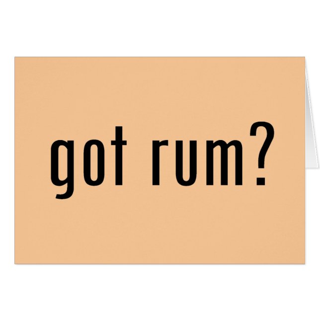 rhum obtenu ? (Devant horizontal)