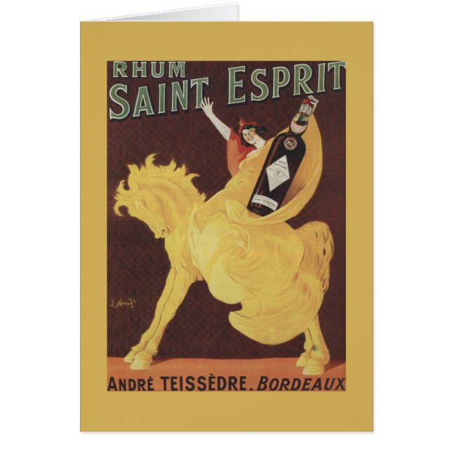 Rhum Saint Esprit - Andre Teissedre Promo (Devant)
