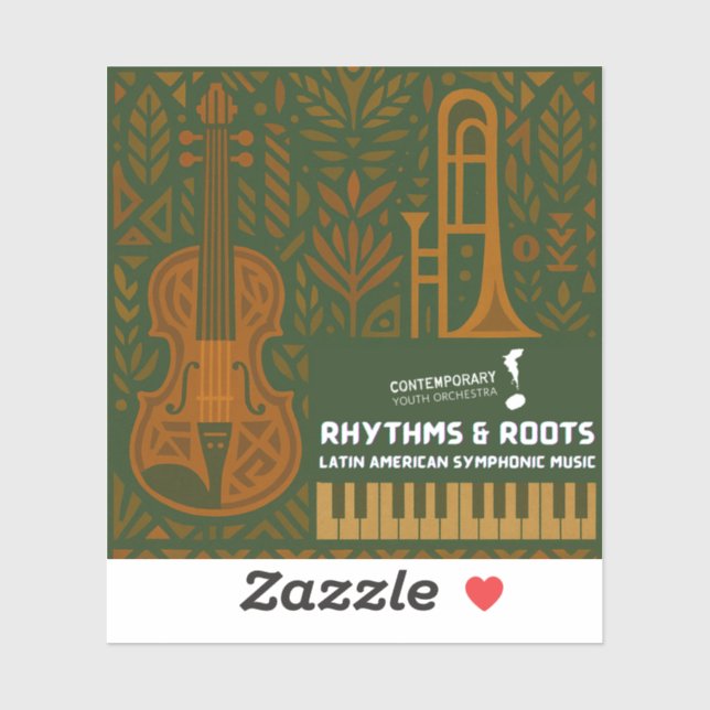 Rhythms & Roots Sticker (Feuille)