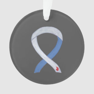Ribbon de sensibilisation au diabète IDDM ornement