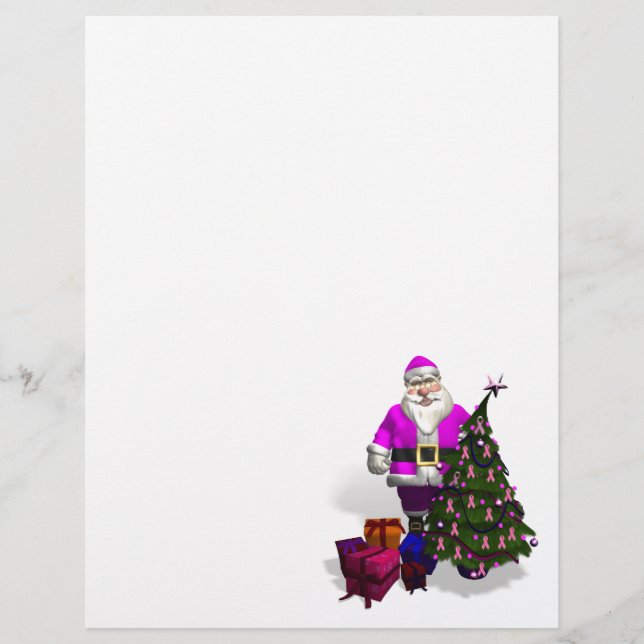 Ribbons roses du Père Noël (Devant)