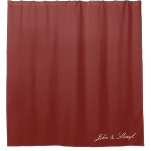 Rich Bourgogne Rouge Solide Couleur rideau de douc
