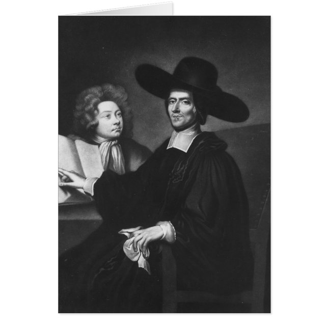 Richard Busby, Ph. D., gravé par James Masson (Devant)