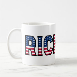 Richard Name Prénom USA styled Tasse Café