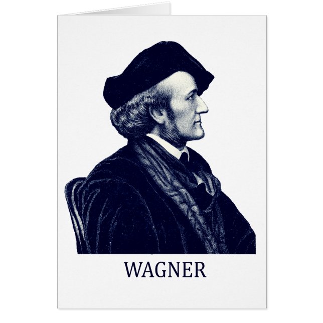Richard Wagner, bleu (Devant)