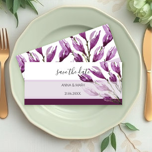 Riche Magnolia Pastel Violet violet peint à la mai