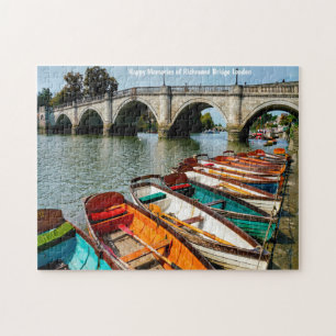 Richmond Bridge London. Jigsaw Puzzle