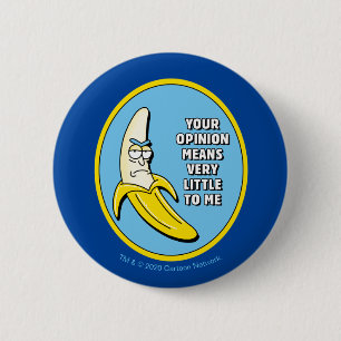 RICK ET MORTY™   Badge en brique banane