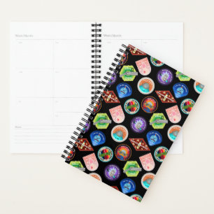 RICK ET MORTY™   Motif des patchs d'espace exter