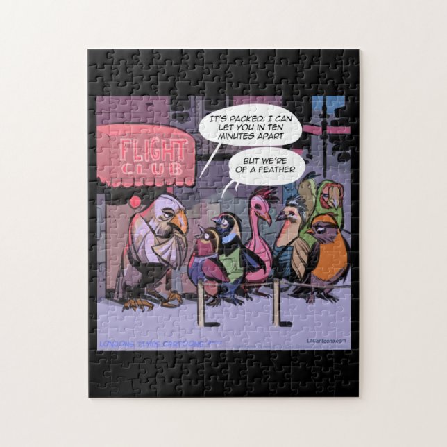 Rick London "Oiseaux de même plumage" Puzzle avec  (Vertical)