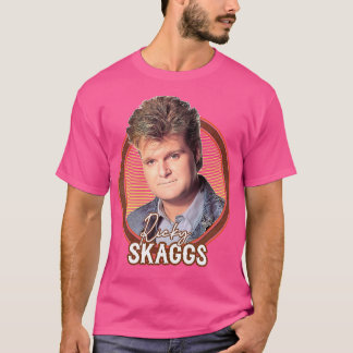 Ricky Skaggs Retro Style Ventilateur TShirt 2