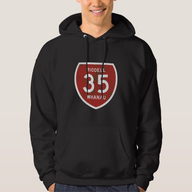 Riddell whānau SH35 sweat à capuche (Devant)