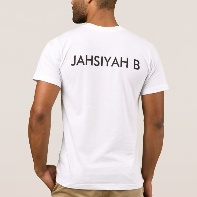 Riddim de Jahsiyah b enracine le T-shirt des (Dos)