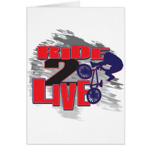 Ride 2 Live 2 Ride BMX rider
