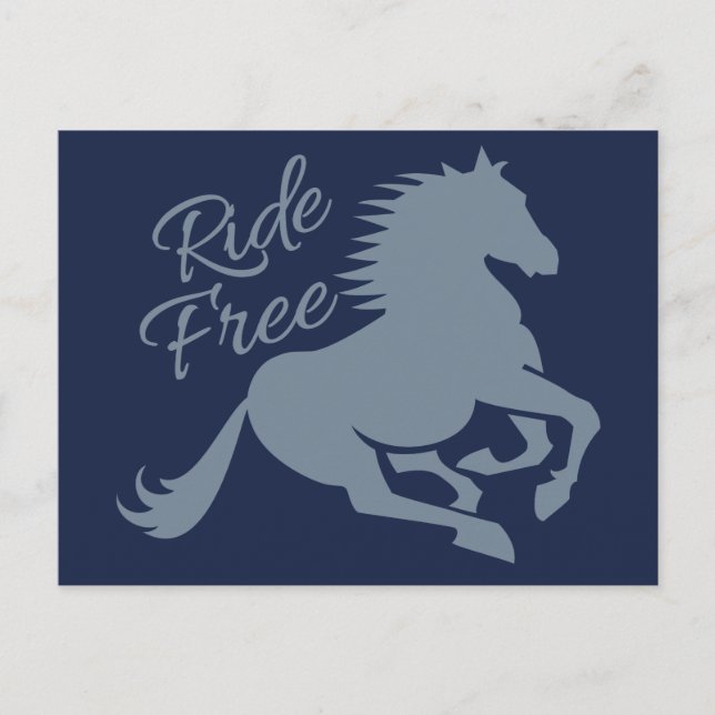 Ride Carte postale personnalisée gratuite (Devant)
