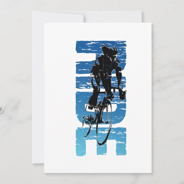 Ride - Cyclisme Vintage vertical (Devant)