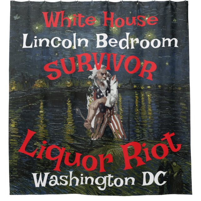 Ride DC Trump Rideau de Douche 52 53 54 55 56 57 5 (Devant)