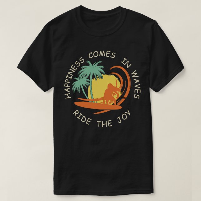 Ride The Joy TShirt (Design devant)