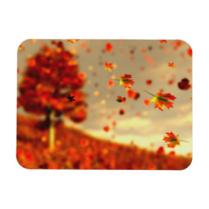 Ride the October Breeze Flexible Magnet