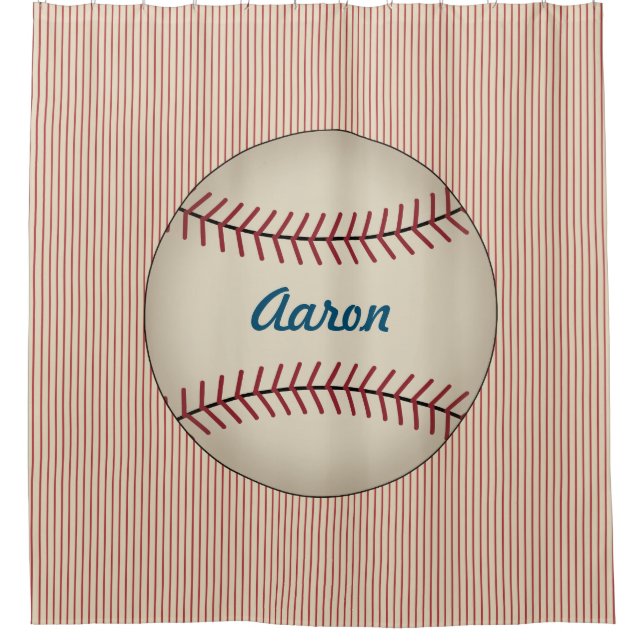 Rideau de baseball de baseball pour enfants Person (Devant)