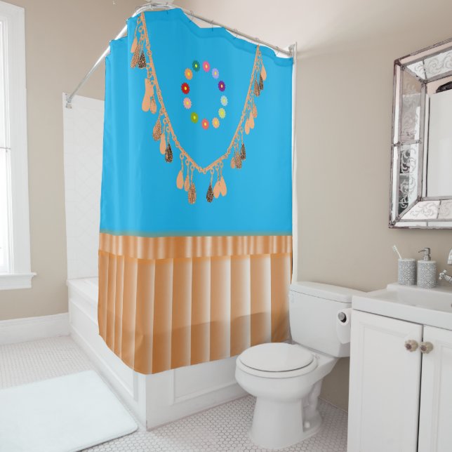 Rideau de douche (En situation)