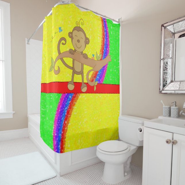 Rideau de douche (En situation)