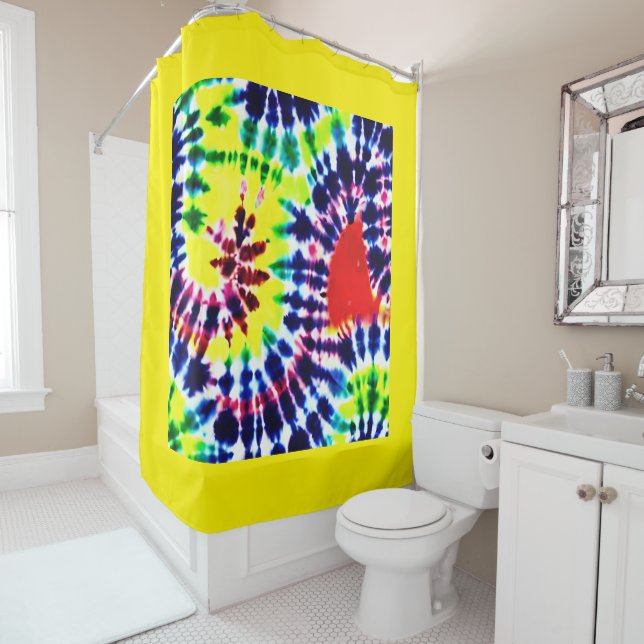 RIDEAU DE DOUCHE (En situation)