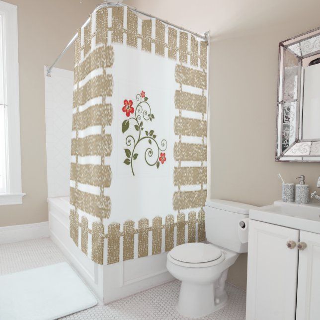 Rideau de douche (En situation)