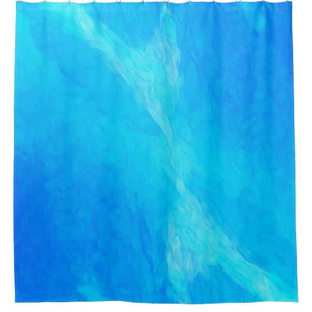 Rideau de douche abstrait (Devant)