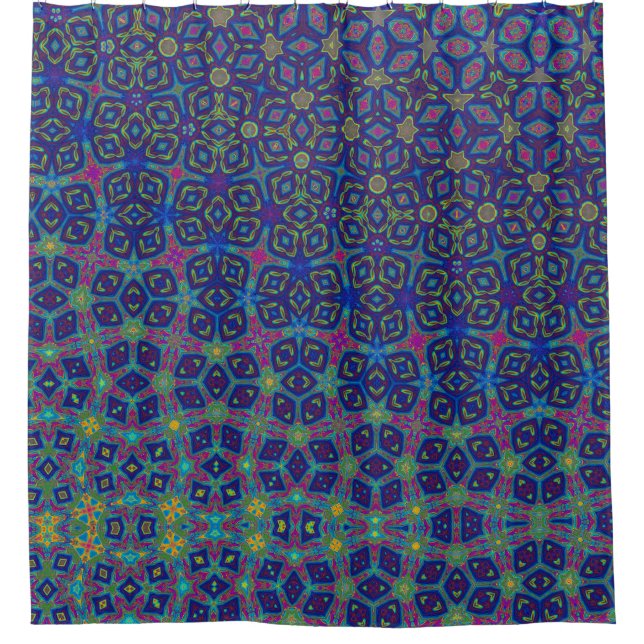 Rideau de douche Abstrait unique (Devant)