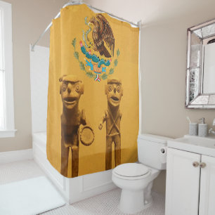Rideau de douche Ancien aigle mexicain