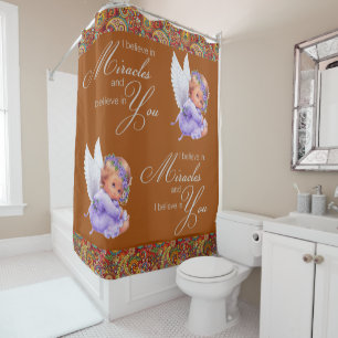 Rideau de douche Angels Paisley
