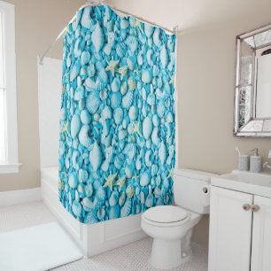 Rideau de douche Aqua Shellscape